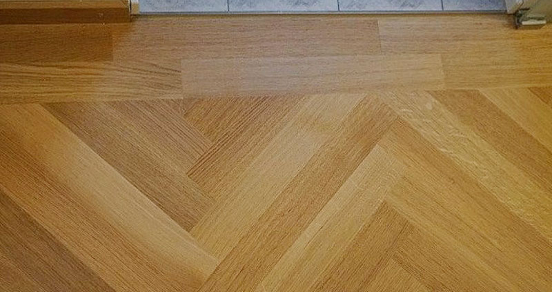 parkett im bad bild 1